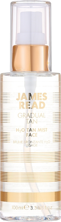 Спрей для обличчя "Освіжальне сяйво" - James Read Gradual Tan H2O Tan Mist Face