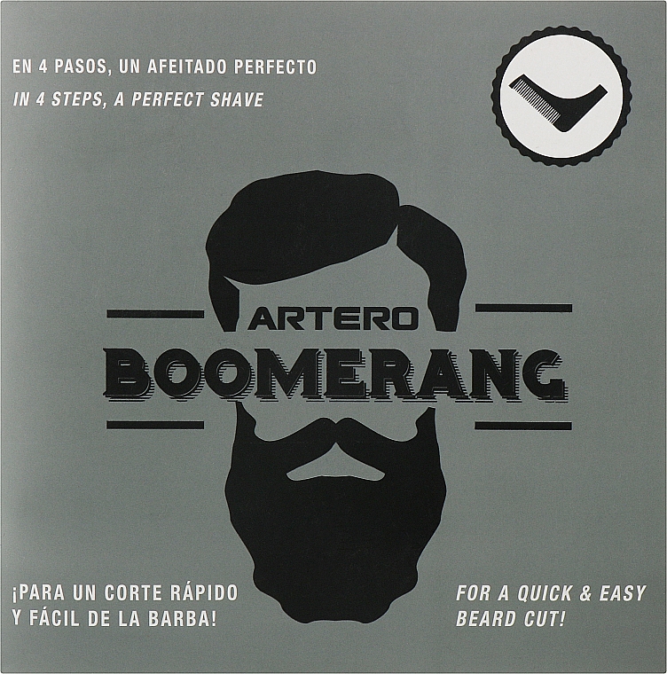 Расческа для бороды, A583 - Artero Barber Boomerang — фото N2