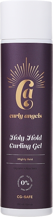 ПОДАРУНОК! Гель для надання форми волоссю - Curly Angels Holy Hold Curling Gel — фото N1