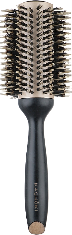 Круглая щетка для волос, 38 мм - Kashoki Hair Brush Natural Beauty