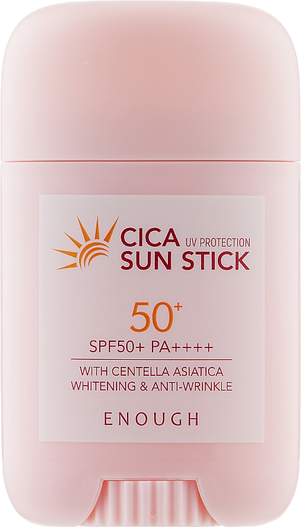 Сонцезахисний стік з центелою - Enough Cica Sun Stick SPF50+/PA++++ — фото N1