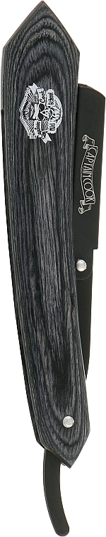 УЦЕНКА Опасная бритва, 04985, со сменными лезвиями - Eurostil Wooden Shaving Razor Captain Cook * — фото N2