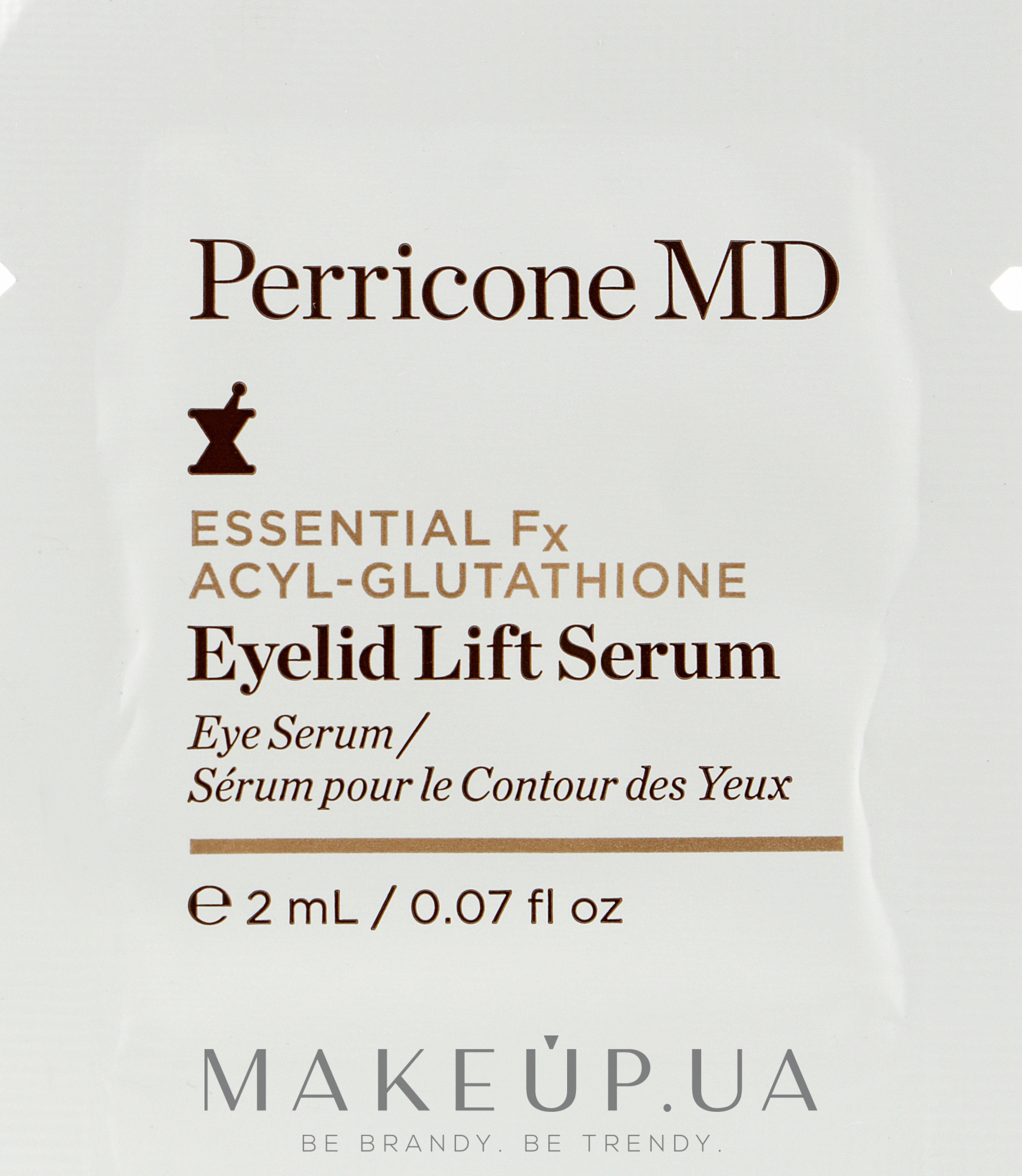 Лифтинг-сыворотка для глаз - Perricone MD Essential Fx Acyl-Glutathione Eyelid Lift Serum (пробник) — фото 2ml