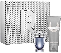 Paco Rabanne Invictus - Набор (edt/50ml + sh/gel/100ml) — фото N1