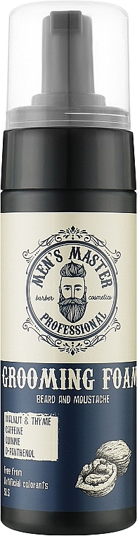 Увлажняющая пена для бороды и усов - Men's Master Grooming Foam — фото N1