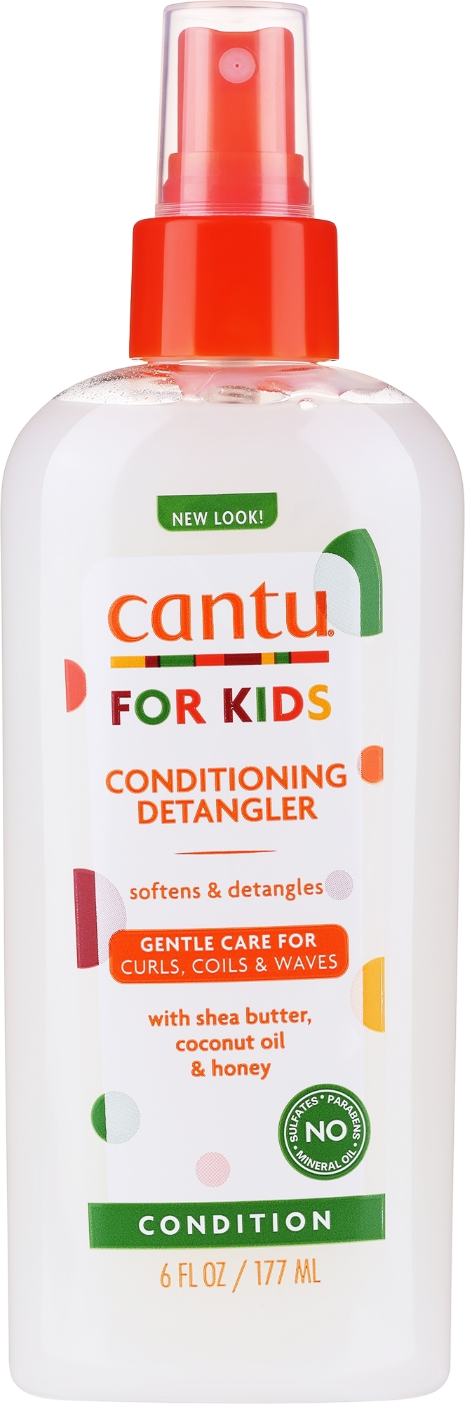 Спрей-кондиционер для распутывания волос - Cantu Care For Kids Conditioning Detangler — фото 177ml