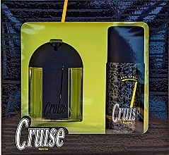 Духи, Парфюмерия, косметика Tulipan Negro Cruise - Набор (edt/75ml + deo/spray/150ml)
