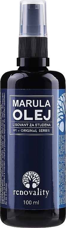 Олія для обличчя і тіла "Марула" - Renovality Original Series Marula Oil — фото N1