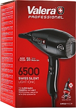 Профессиональный фен для волос SX6500YRC, черный - Valera Swiss Silent 6500 Ionic Rotocord — фото N3