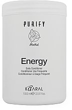 Энергетический крем-кондиционер с экстрактом свежей мяты и ментола - Kaaral Purify Energy Conditioner — фото N2