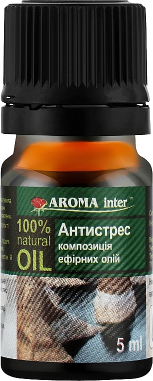 Композиція ефірних олій "Антистрес" - Aroma Inter — фото N3