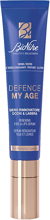 Сироватка для очей і губ - BioNike Defence My Age Renewing Eye & Lip Serum — фото N1