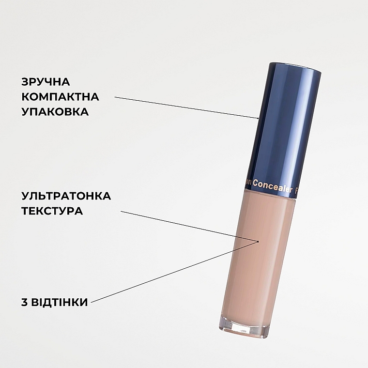  Тонуючий консилер під очі - Color Me Liquid Concealer — фото N6