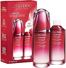 Парфумерія, косметика Набір - Shiseido Ultimune Double Defence Duo (f/conc/75ml + f/conc/refill/75ml)