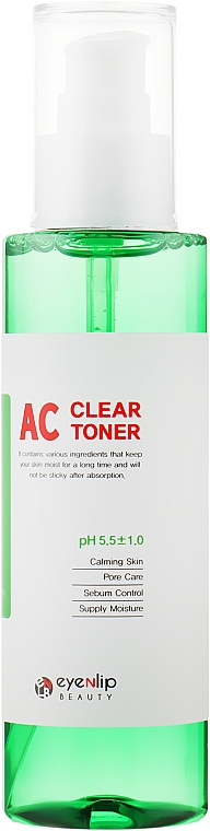 Тонер для проблемної шкіри - Eyenlip AC Clear Toner — фото N2