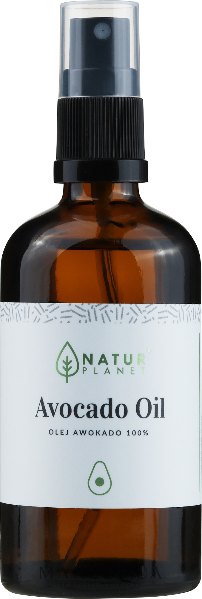 Олія авокадо - Natur Planet Avocado Oil 100% Huile d’avocat — фото 100ml
