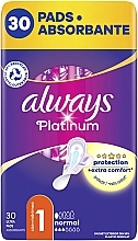 Гигиенические прокладки, размер 1, 30 шт - Always Platinum Protection +Extra Comfort Normal — фото N2