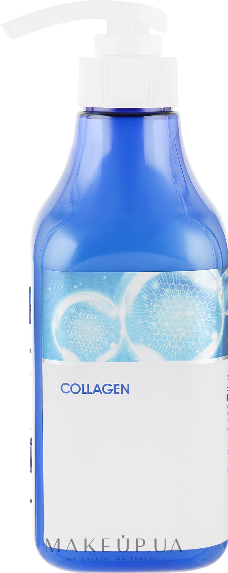 Шампунь-кондиціонер зволожуючий з колагеном - Farmstay Collagen Water Full Moist Shampoo And Conditioner — фото 530ml
