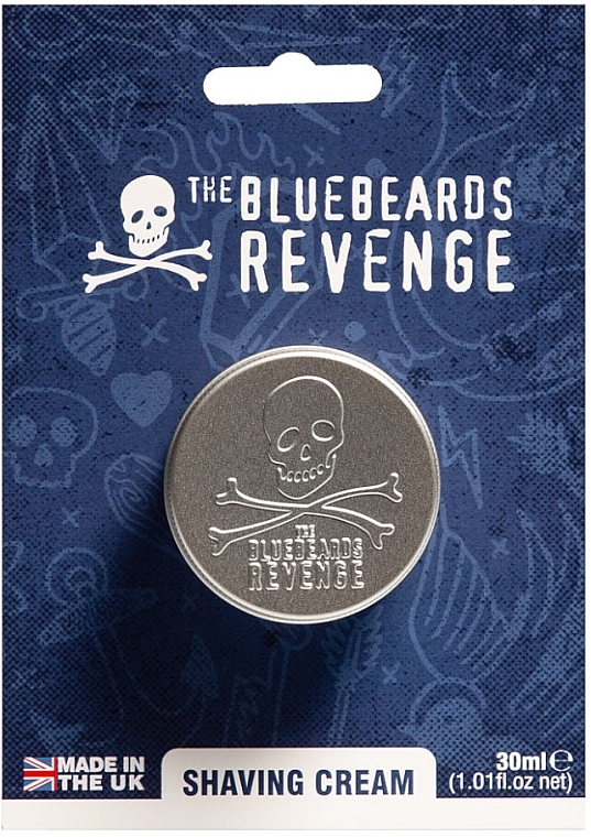 Крем для гоління - The Bluebeards Revenge Shaving Cream (travel size) — фото N1