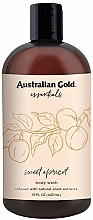 Парфумерія, косметика Гель для душу "Солодка абрикоса" - Australian Gold Essentials Sweet Apricot Body Wash