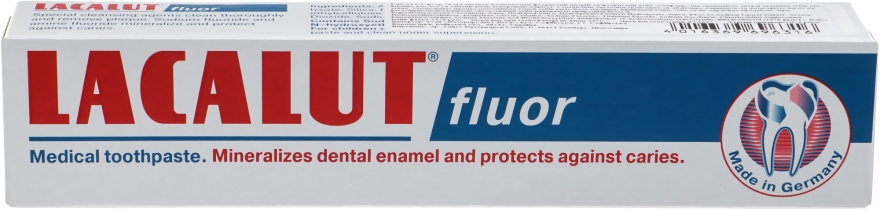 Зубна паста "Fluor" - Lacalut  — фото N4
