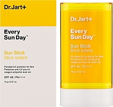 Сонцезахисний стік для обличчя - Dr.Jart + Every Sun Day Sun Stick SPF 48 / PA++++ — фото N2