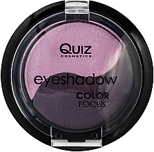 Духи, Парфюмерия, косметика Тени для век, двойные - Quiz Cosmetics Color Focus Eyeshadow 2