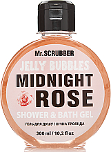 Гель для душу - Mr.Scrubber Jelly Bubbles Midnight Rose Shower & Bath Gel — фото N1