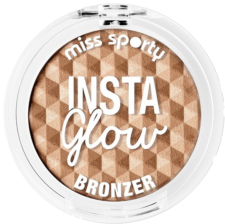 Бронзирующая пудра - Miss Sporty Insta Glow Bronzer — фото N1