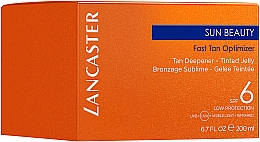 Гель для тіла для посилення засмаги - Lancaster Sun Beauty Tan Deepener SPF6 — фото N3