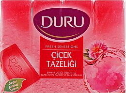 Туалетное мыло "Цветочное Облако" - Duru Sensations Flower Infusion Soap — фото N3