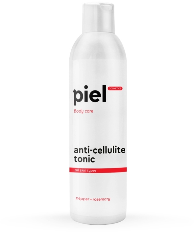 Засіб для тіла антицелюлітний з ефектом сауни з ефірним маслом розмарину і екстрактом перцю - Piel Cosmetics Silver Body Care Anticellulite
