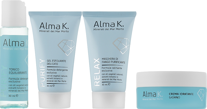 Набір догляду за обличчям "Спочатку Я!" - Alma K Me First Face Care Kit (gel/30ml + toner/15ml + cr/15ml + mask/30ml) — фото N8