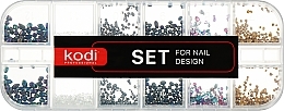Набор для дизайна ногтей, микс №4 - Kodi Professional Set For Nail Design — фото N1