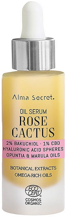 Масляная сыворотка - Alma Secret Oil Serum Rose Cactus — фото N1