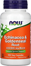 Парфумерія, косметика Капсули "Ехінацея і жовтокорінь" - Now Foods Echinacea & Goldenseal Root