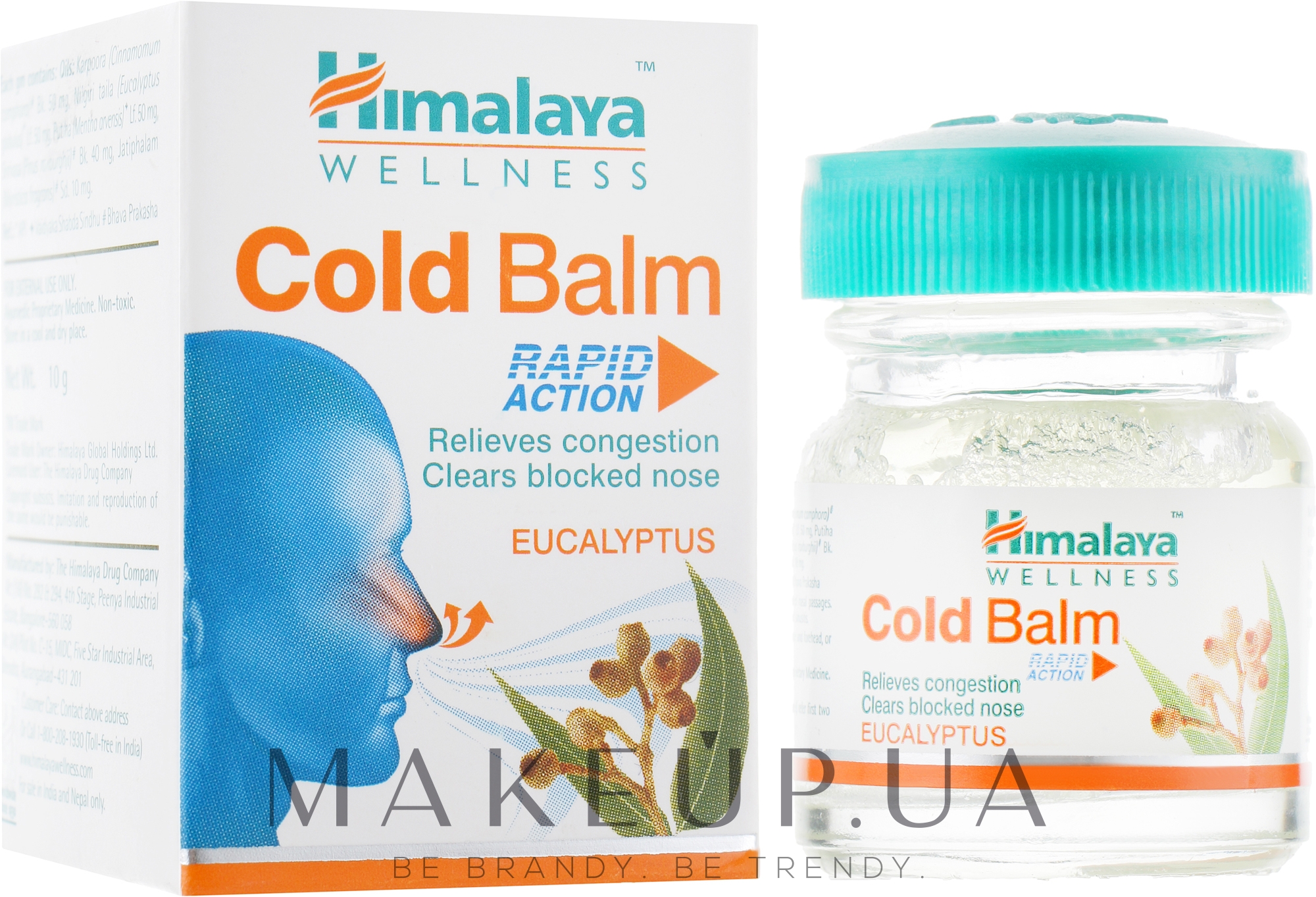 Бальзам от простуды - Himalaya Herbals Cold Balm — фото 10ml