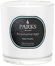 Духи, Парфюмерия, косметика Ароматическая свеча - Parks London Aromatherapy Baby Powder Candle 