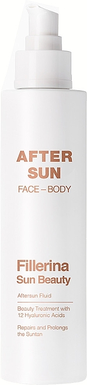 Флюид для лица и тела после загара - Fillerina Sun Beauty Face-Body Aftersun Fluid — фото N1