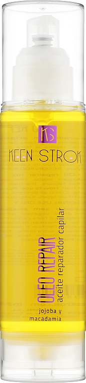 Масло с арганой для восстановления волос - Keen Strok Oleo Repair — фото N1