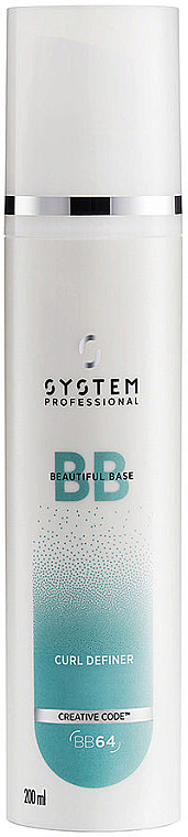 Крем для волос - System Professional Curl Definition Cream BB64 — фото N1