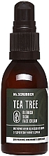 Крем для обличчя з гідролатом чайного дерева - Mr.Scrubber Tea Tree Blemish Skin Face Cream — фото N1