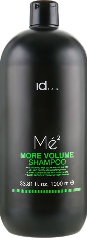 Шампунь для объема волос - idHair Me2 More Volume Shampoo — фото N3