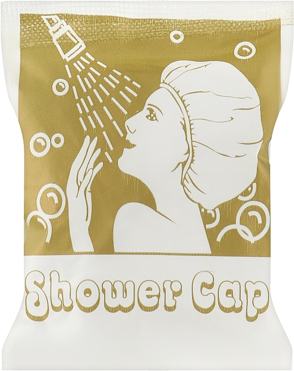 Шапочка для душа 01540 одоразовая, прозрачная - EuroStil Shower Cap — фото N1