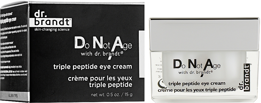 Крем для повік з трипептид-комплексом - Dr.Brandt Triple Peptide Eye Cream — фото N2