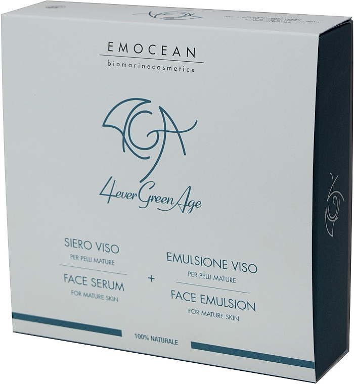 Набор - Emocean 4Ever Green (f/emuls/50ml + f/serum/30ml) — фото N3