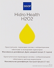 Духи, Парфюмерия, косметика Набор для очистки контактних линз - Disop Hidro Health H2O2