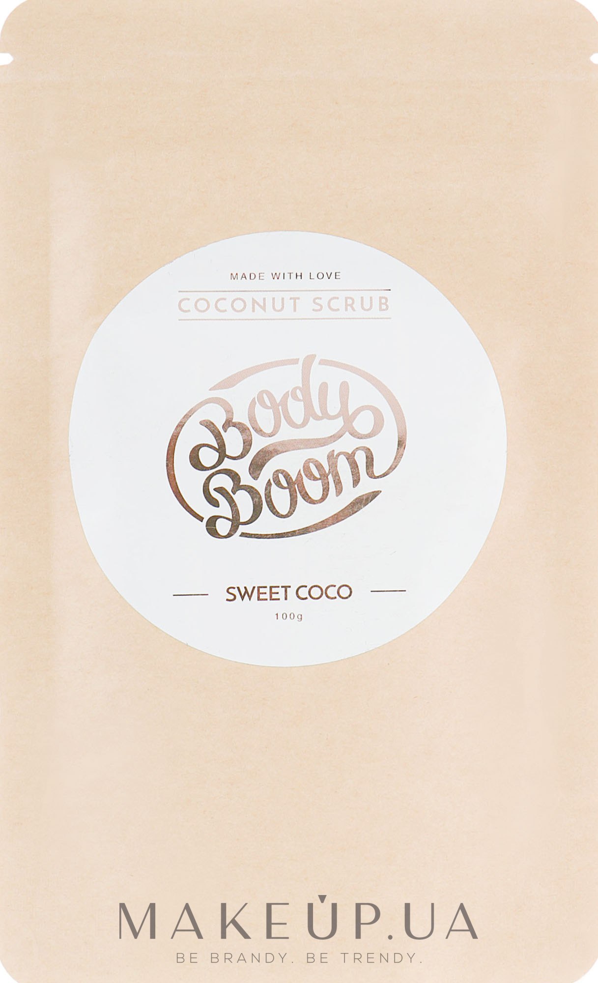 Кокосовый скраб для тела - BodyBoom Coconut Scrub Sweet Coco — фото 100g