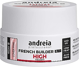 Парфумерія, косметика Гель для нарощування нігтів - Andreia Professional French Builder 2in1 High Viscosity