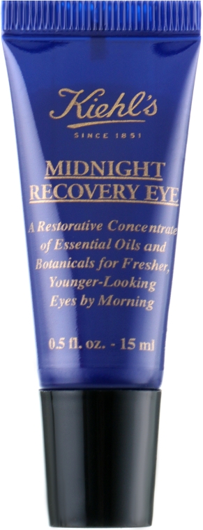 Нічний відновлювальний догляд для шкіри навколо очей - Kiehl's Midnight Recovery Eye — фото N2